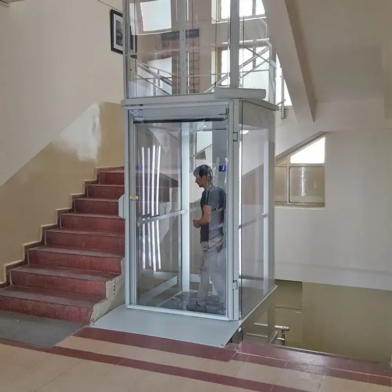 bina içi engelli asansörü